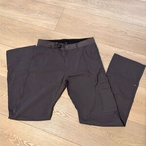 Prana Men's Charcoal Breathe Zion pants